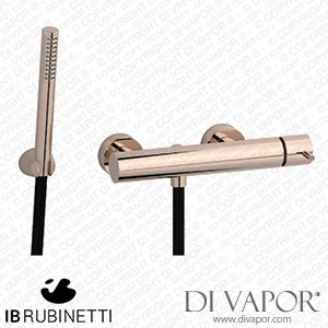 IB Rubinetti MT350RS Milanotorino Wall Mounted Shower Mixer with Shower Kit Spare Parts