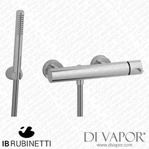 IB Rubinetti MT350SS Milanotorino Wall Mounted Shower Mixer with Shower Kit Spare Parts