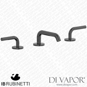 IB Rubinetti MT392CF Milanotorino Three Holes Washbasin Set with Low Spout Spare Parts