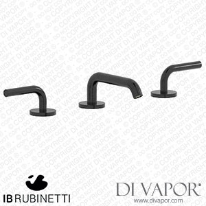 IB Rubinetti MT392CS Milanotorino Three Holes Washbasin Set with Low Spout Spare Parts