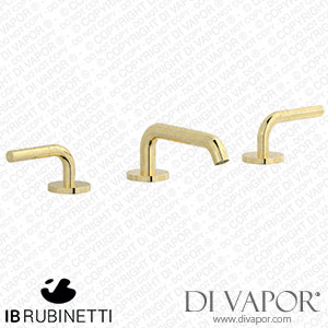 IB Rubinetti MT392II Milanotorino Three Holes Washbasin Set with Low Spout Spare Parts