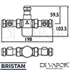 Bristan MT503CP ISO Spare Parts Diagram