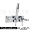 Hudson Reed Muse Wall-Mounted Bath Shower Mixer Spare Parts