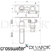Crosswater MV120WNC Diagram