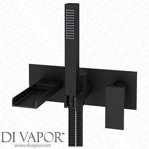 Victorian Plumbing Monza Matt Black Wall Mounted Bath Shower Mixer Tap + Shower Kit - MZBLK19 Spare Parts