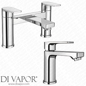 Victorian Plumbing Monza Round Tap Package (Bath + Basin Tap) - MZR-PK Spare Parts
