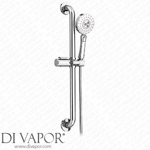 Monza Grab Rail Shower Slider Kit - Chrome - MZSRGR Spare Parts