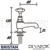Bristan N 3-4 G CD Taps Spares Diagram