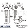 Bristan N BAS G CD Spare Parts Diagram
