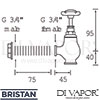 Bristan Spare Parts N GLO C CD Diagram