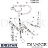 Bristan N LBSM C CD Mixer Spare Tech Diagram