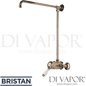 Bristan N RISE G 1901 Shower Rigid Riser Rail - Gold Spare Parts