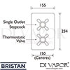 Bristan N-TSHCVO-G Spare Parts Diagram
