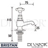 Bristan N VAN C CD Spare Parts Diagram