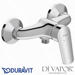 Duravit No.1 Single Lever Shower Mixer For Exposed Installation (N14230000010) Spare Parts