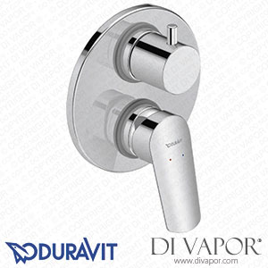 Duravit No.1 Single Lever Bath Mixer Concealed Set (N15210008010) Spare Parts