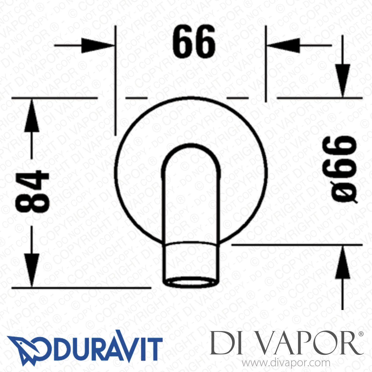Duravit No.1 Bath Spout (N15240010) Spare Parts