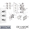 Bristan N2 SHC3STP Spare Parts Diagram