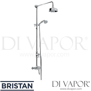 Bristan N2 SQSHXDIV C 1901 Exposed Single Control Shower with Rigid Riser Spare Parts
