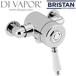 Bristan Exposed Edwardian Shower Valve - Bottom Outlet (N2 SQSHXVO C)