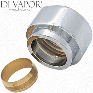 1/2 Inch Nut & Olive for Shower Valve Elbows