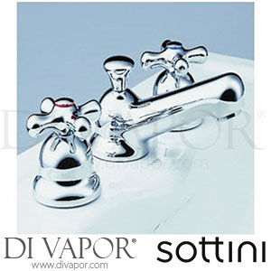 Sottini Reprise Dual Control Three Taphole Basin Mixer Spare Parts N9668AA GEN1