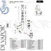 Ideal Standard N9786AA Mixer Spare Tech Diagram
