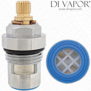 46mm 1/2 Inch Flow Cartridge - 18 Spline - Anti-Clockwise Turn to Open