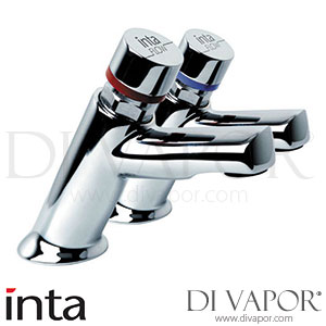 Inta NC177CP(S) Adjustable Flow Time Non-Concussive Basin Mounted Tap with Anti-Block Feature (Single) Spare Parts