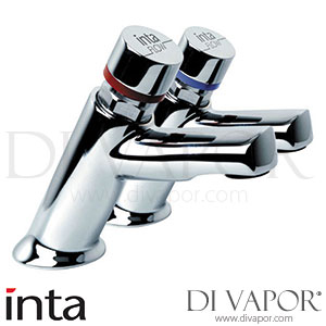 Inta NC177CP Non Concussive Adjustable Flow Time Basin Mounted Tap with Anti-Block Feature Spare Parts