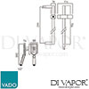 VADO NEB MFSRKSQB DB CP Spare Parts Diagram