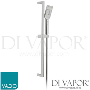 VADO NEB-MFSRK/SQ/B-DB-CP nebula Slide Rail Shower Kit 700mm Slide Rail 150cm Shower hose Spare Parts
