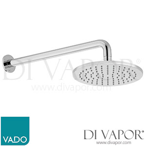 VADO NEB-RO/20-SA-CP Nebula 200mm Round Single Function Shower Head with Arm Spare Parts