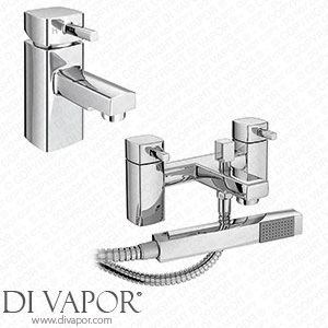 Victorian Plumbing Neo Minimalist Basin and Bath Shower Mixer Tap - Chrome - NEO002-NEO001 Spare Parts