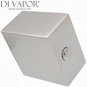 Temperature Control Handle Used on Same Valve as Niagara NEX9312 Thermostatic Cartridge - NEX9312AC7R Square - Chrome