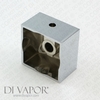 Square Shower Temperature Control Handle