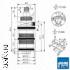 MZ DEL RIO CT0046-99 Thermostatic Cartridge