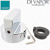 Vado NOT-1/TEMP-C-C/P Temperature Control Handle for Notion Valves (7.5mm / 20 Tooth Spindle Cartridge Heads)