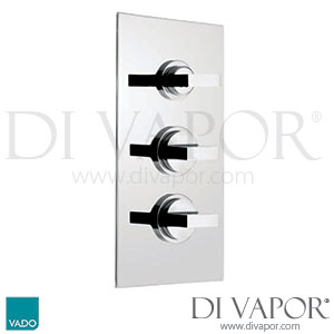 VADO Notion 3 Handle Shower Valve Spare Parts