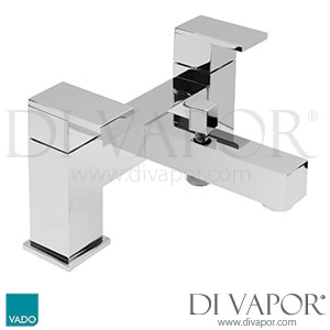VADO NOT-130-C/P Notion 2 Hole Bath Shower Mixer Deck Mounted Spare Parts