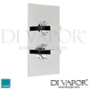 VADO Notion 3 Way Shower Valve Spare Parts