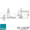 VADO NOT 201 CP Mixer Spare Parts Diagram