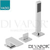 VADO NOT 232NS CP Mixer Spare Parts