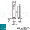 VADO NOT DeckKit CP Spare Parts Diagram