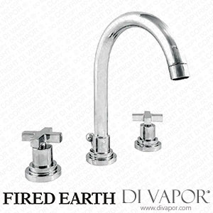 FIRED EARTH Novara Deck Mounted 3 Hole Basin Mixer (NOVDM3HBMC) Spare Parts