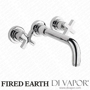 FIRED EARTH Novara Wall Mounted 3 Hole Basin Mixer (NOVWM3HBMC) Spare Parts