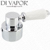 Lever Flow Control Handle for Big Bathroom Shop Milano Nero - NQ66SC Compatible Spare