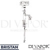 Bristan NR BASNW C GEN1 Mixer Spare Tech Diagram