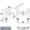 Bristan NR BSM E6 C GEN1 Mixer Spare Diagram