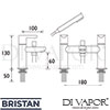 Bristan NR BSM E8 C GEN1 Mixer Spare Diagram